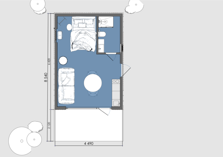 Смарт Flat House 36м2.